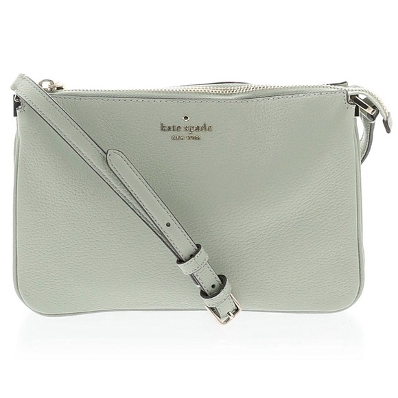 kate spade Handbags - Kate Spade baby blue Leather Crossbody Bag